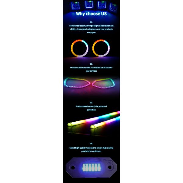 30cm 60cm 90cm Sequential Turn Signal Led Strip Led Switchback Strip