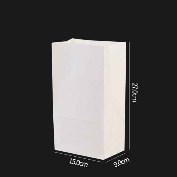 Food Grade Custom Kraft Paper Bag With Logo Printed Flexo Printing