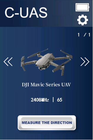 3.5'' Screen Portable FPV Drone Detector With Precise UAV Detection IP55 Rated