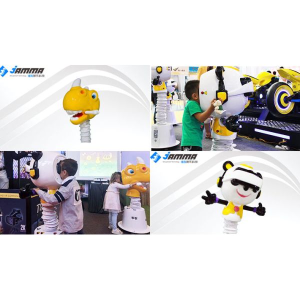 Coin Operated Virtual Reality Machine Panda Self Service 360° Movie Player Magic World