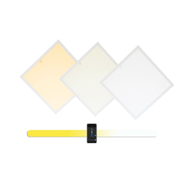 APP Control IP45 Led Smart Panel Lights Square Shape Ceiling Lights