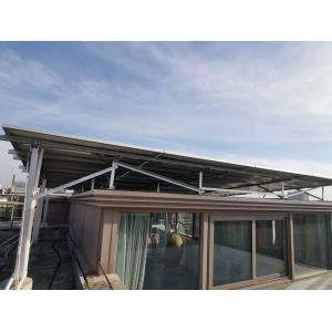 China Silver Photovoltaic Solar Panel Mounting Hardware Tile Roof 50m/S on sale