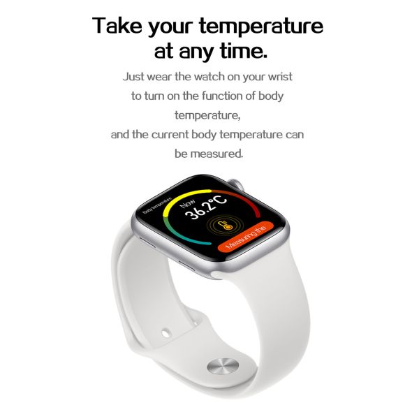 Sleep Monitoring 1.75 Inch T500 Smart Watch 200MAH 3D UI