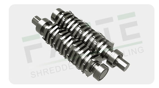 FANTE Compact Dual Shaft Shredder for Efficient Processing of Recycled Wood MDF Chipboard and Wooden Packaging Waste