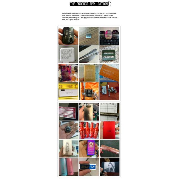 Output Control IPG Max Fly Laser Marking Machine