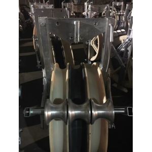 Large Diameter Construction Galvanized Conductor Stringing Blocks