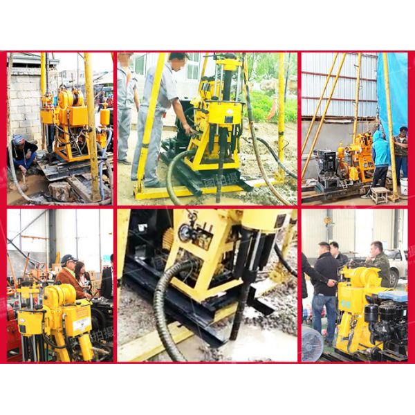 High-Efficiency Water Well Drilling Rig with Online Video Support 120 Meters Depth