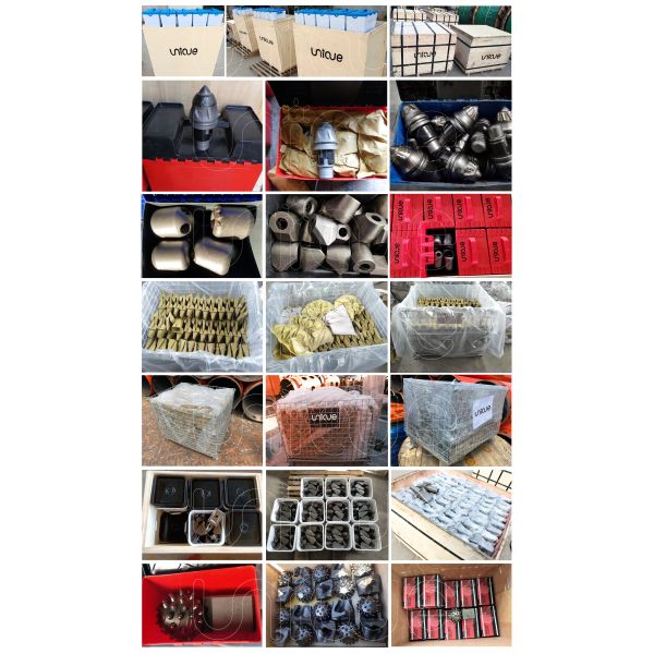 B47K22H 50HRC Tungsten Carbide Insert Bit , Carbide Bullet Teeth For Hard Rock Drilling