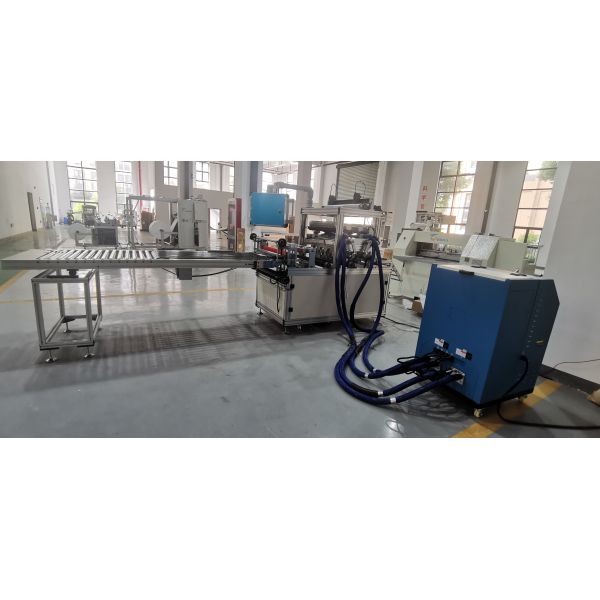 The Hot Melt Adhesive Dispensing Machine is an Environmentally Friendly and Fully Compatible Gluing Machine