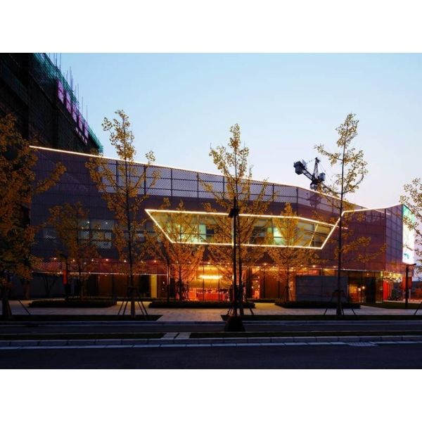 Perforated Metal Building Facade combination of function and aesthetics for Architectural Facade Design