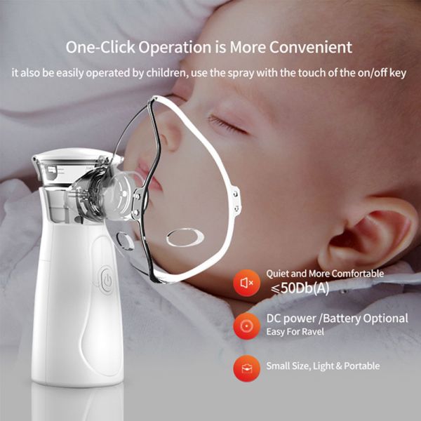 Mute Mini Portable Inhaler Mesh Nebulizer Respiratory Problem Nebulizer Machine