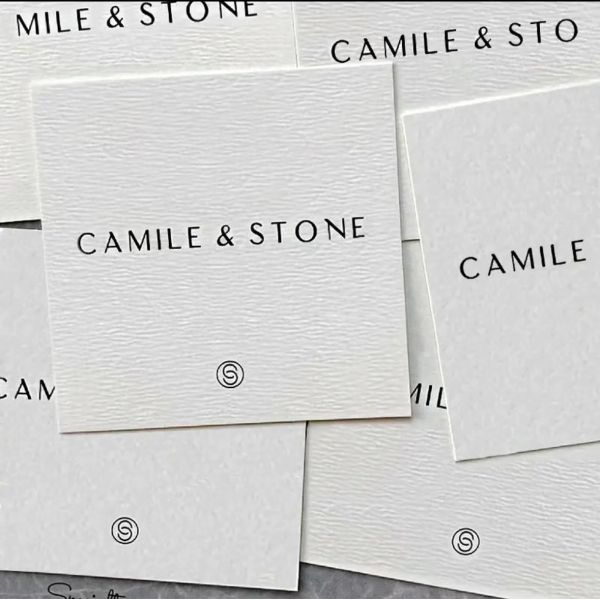 Varnishing Kraft Paper Printing Services Custom Logo Cardboard Business Card Printing