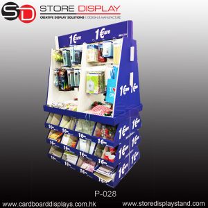 China Custom Promotional Pallet display stand in the supermarket wholesale