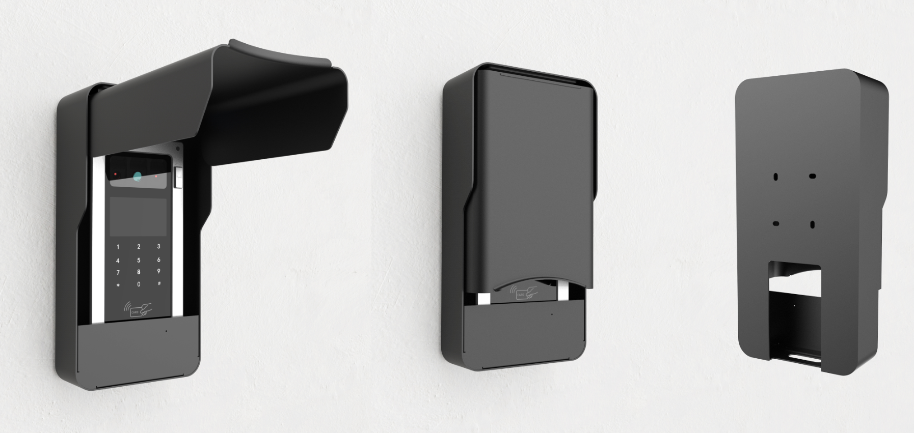 D20e-500 TCP Biometric Machine Face Reading IPRS-485 Face Id Machine For Attendance