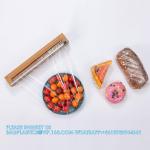 100% Compostable Kitchen Cling Wrap Biodegradable Corn PLA Food Film Roll With