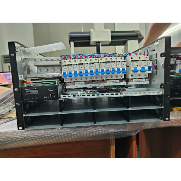 Custom made -48Vdc 18KW embedded power telecom system FP2 48V 18KW 400V+N BD LD with 48V 3000W module ( 241119.105)