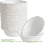 12 Oz Paper Bowls, Disposable Compostable Bowls, Biodegradable Soup Bowls Made