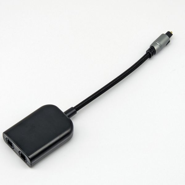 Toslink Optical Audio Cable For Home Player CD Soundbar 4.0mm OD 1-30m Length Yellow-Black Plated Gold Connector