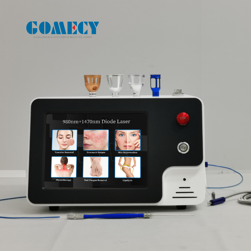 1470nm Fiber 1-10Hz Facial Lifting Machine With 7 Inch LCD Touch Screen
