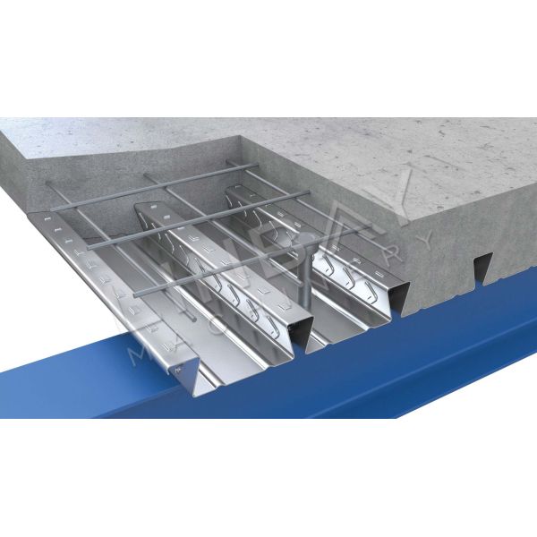 0.8-1.2mm Metal Deck Roll Forming Machine