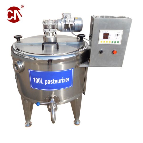 Tank Batch Pasteurizer UV Pasturization South Africa 1000L Machine Milk Pasteurization of Milk for Sale