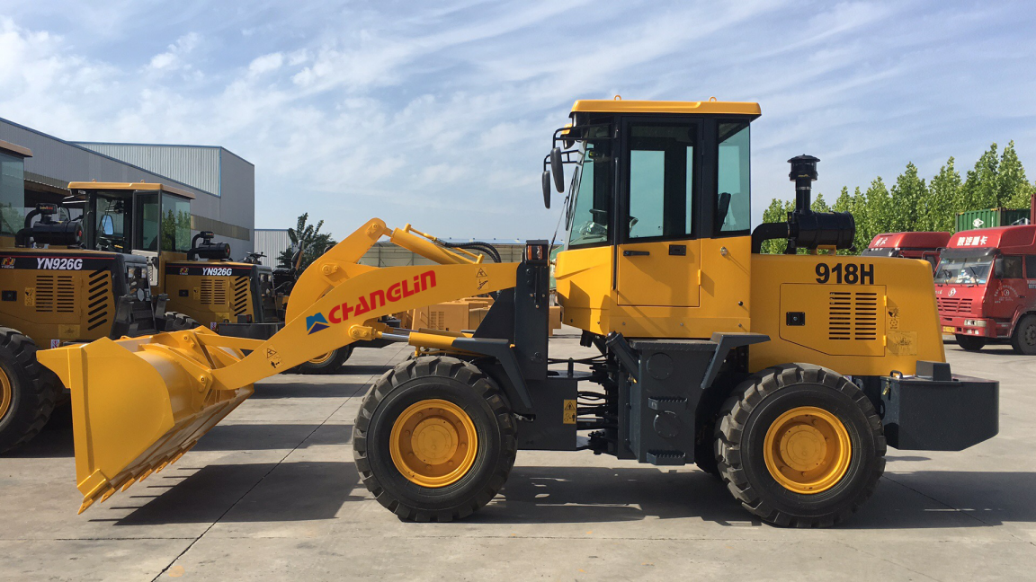 Changlin ZL18H Mini Wheel Loader Small Bucket 1cbm Or 1.5cbm Rated 2000kg Weight 5000kg