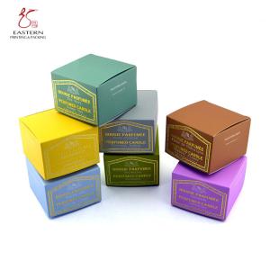 China Pantone Printing Custom Candle Box Packaging wholesale