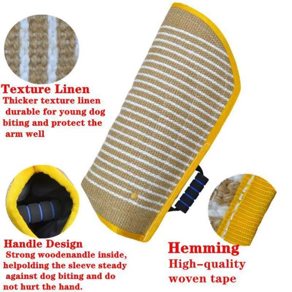 Canvas Dog Bite Tugs Pet Dog Tug Pillow Dog Training Equipment