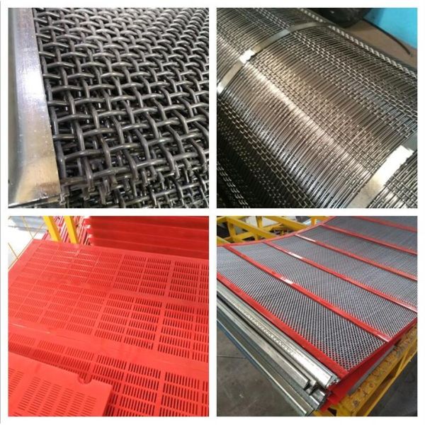 OEM Quarry Screen Mesh #45 And 65mn High Carbon Steel Flexmat Self Cleaning
