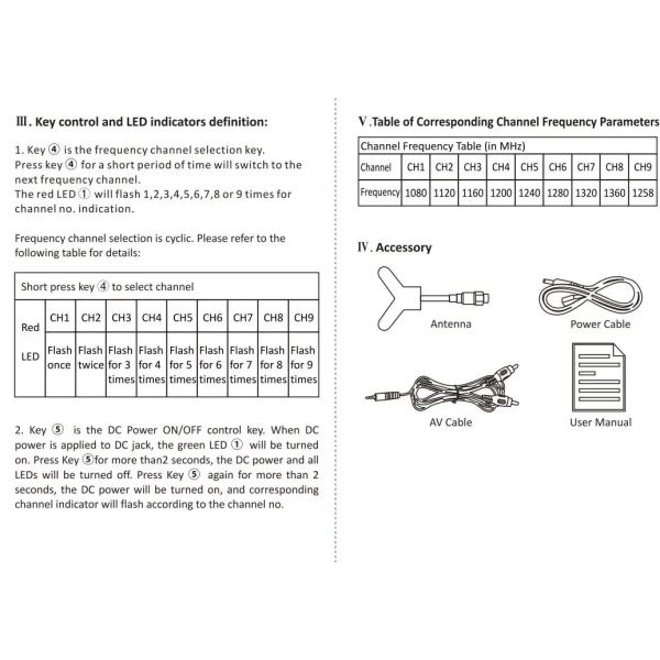1.2G 1.3G 30km FPV Video Transmitter 1.2GHz 1.3Ghz 2W Analog VTX 8 Channels FPV VTX