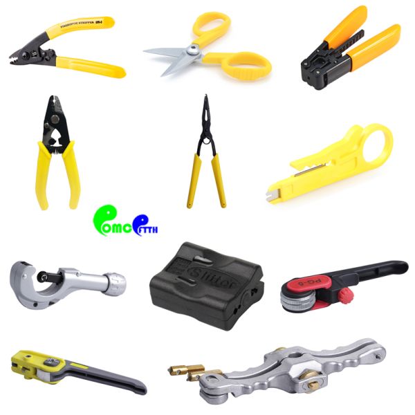 FTTH Carbon Steel FO Cable Wire Stripping Tool 900um To 125um