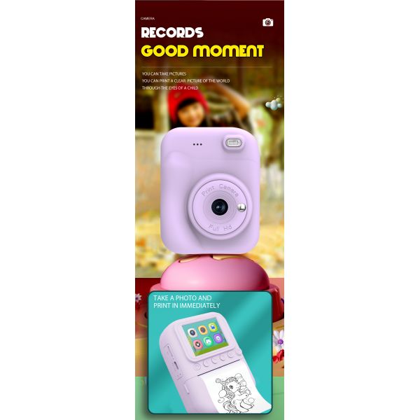 Newest Lovely Gift Children Instant 2.4inch Fujifilm Instax Mini 12 Film Camera Instant Print Camera