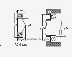 China Single Row Angular Contact Ball Bearings 7316 wholesale