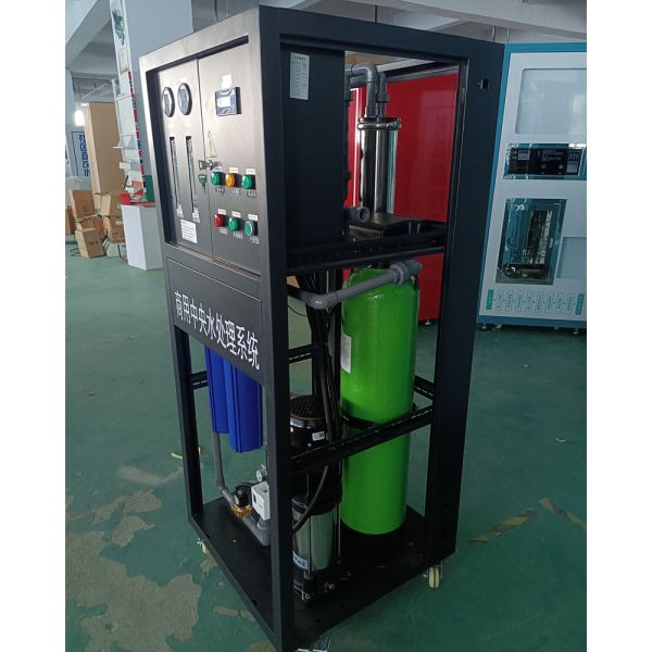 304 Stainless Steel Reverse Osmosis Unit | 500-1000L/H Industrial Water Purification System