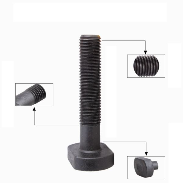 ISO9001 Certified Strength Galvanized Steel Hex Bolt DIN933 for Aerospace Applications