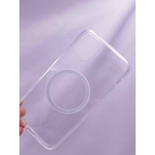 Transparent 8mm Induction Magnetic Phone Case FCC For Iphone 11