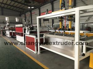 China Low Noise Wpc Pvc Foam Board Extrusion Machine Automatic wholesale
