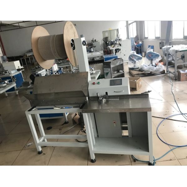 Automatic Double Loop Wire O Cutting Machine Spiral Coil Cutting Machine Metal Wire Cutter Cutting Machine Equipment