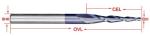 High Strength Tungsten Carbide Studs , Rock Drill Bit Components