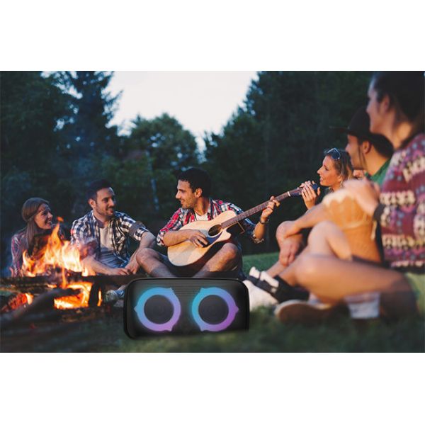 Rgb Lights Waterproof Ipx4 Outdoor Party Speaker Tws Function