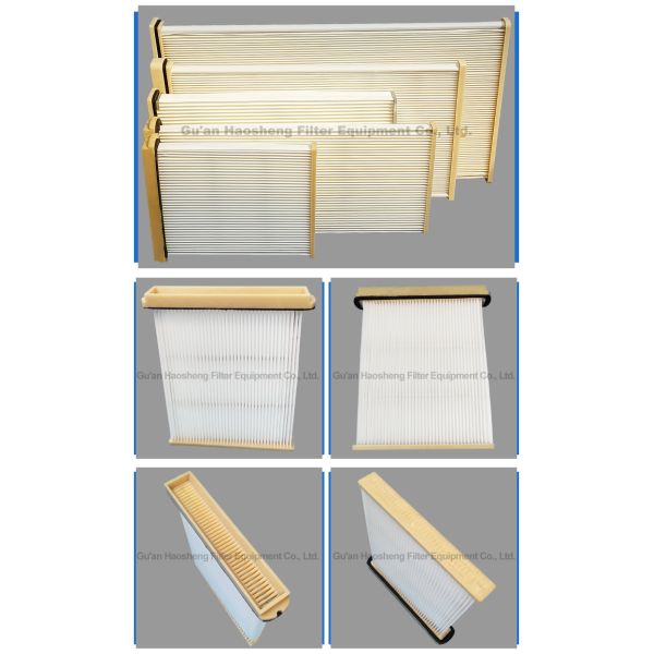 3452001685 Anti Static Polyester Dust Collector 99.99% Polyester Flat Frame Air Filter