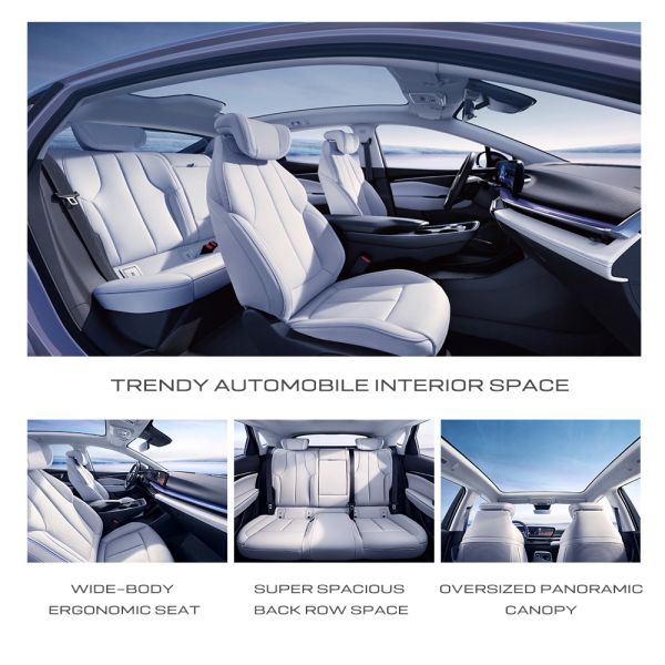 Energy Vehicle Discount Treatment Pure Electric B/uick E4 Electric Vehicle with Large Space and 530kWh Battery Capacity