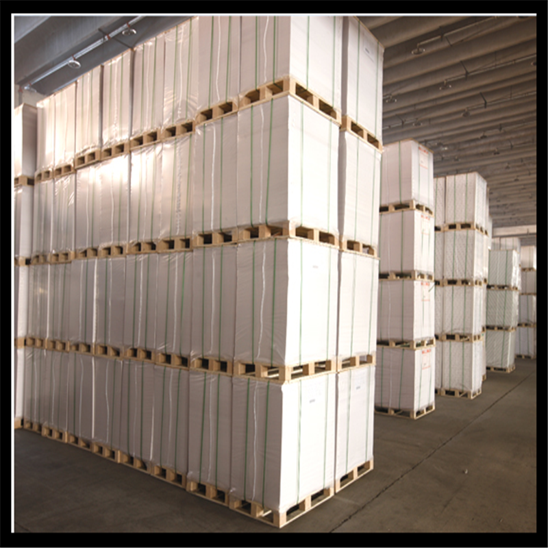 Digital Products Packaging C1s Paper Board Above 190G Compatible with Offset Printing