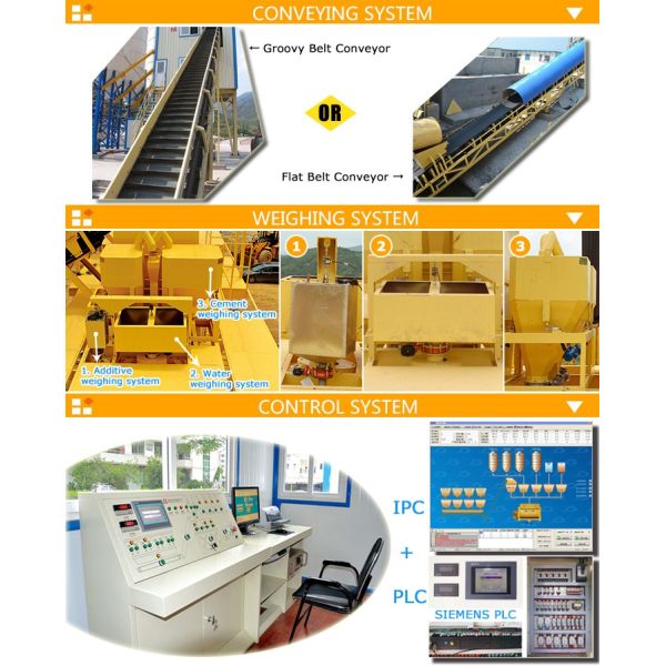 HZS60 Module Cement Batching Plant