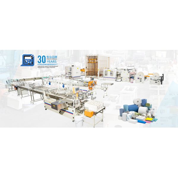 Full Auto Hand Towel Facial Making And Cutting Machinery For Sale