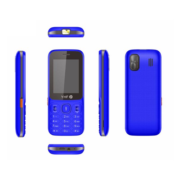 2.4 Inch BT FM Cell Phone Big LED Keypad Mobile Phone Dual Sim