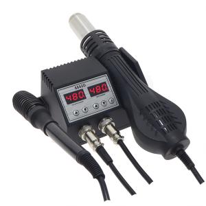 China Portable Hot Air 480W Brushless fan Soldering Iron Station wholesale