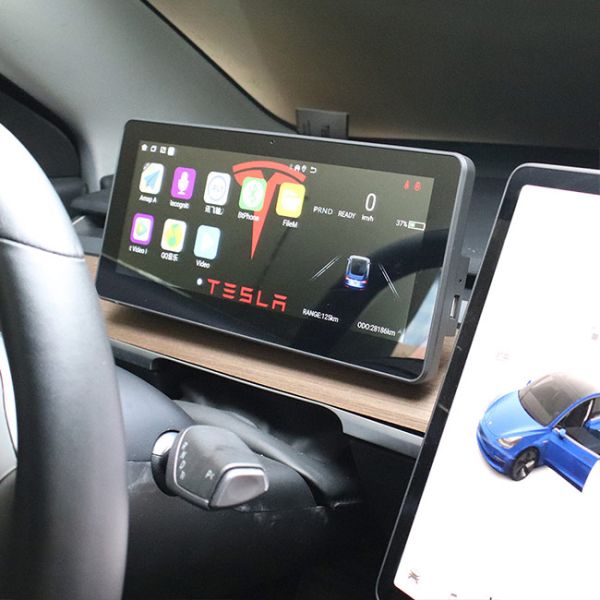 Android 9.0 Dashboard Instrument Cluster 10.25 Inch For Tesla Model 3