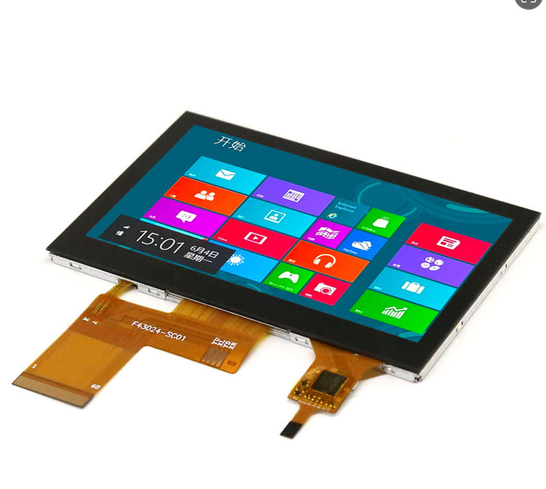4.3 Inch TFT Display Screen 480*272 Resolution RGB MIPI Interface IPS
