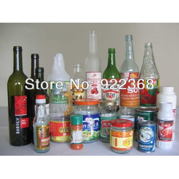 Wood Packaging Intelligent Type Labeling Machine for Wine Tin Cans and Round Bottles